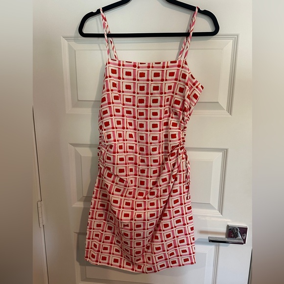 NWT Zara Printed Liken Blend Cutout Dress - Picture 4 of 6